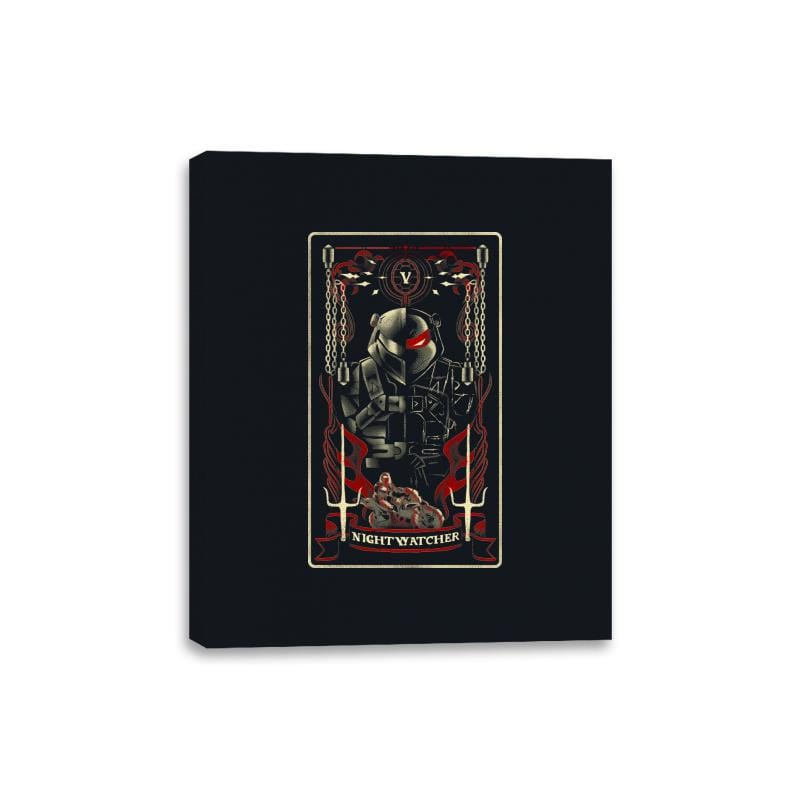 Nightwatcher Tarot - Canvas Wraps Canvas Wraps RIPT Apparel 8x10 / Black