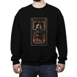 Nightwatcher Tarot - Crew Neck Sweatshirt Crew Neck Sweatshirt RIPT Apparel Small / Black