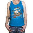 Ninja Attack! - Tanktop Tanktop RIPT Apparel X-Small / Teal