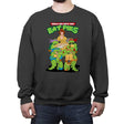 Ninja Pies - Crew Neck Sweatshirt Crew Neck Sweatshirt RIPT Apparel Small / Charcoal