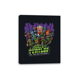 Ninja Turtles Vs. The NYC Villains - Best Seller - Canvas Wraps Canvas Wraps RIPT Apparel 8x10 / Black