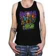 Ninja Turtles Vs. The NYC Villains - Best Seller - Tanktop Tanktop RIPT Apparel X-Small / Black