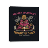 Ninjutsu Dojo - Canvas Wraps Canvas Wraps RIPT Apparel 11x14 / Black