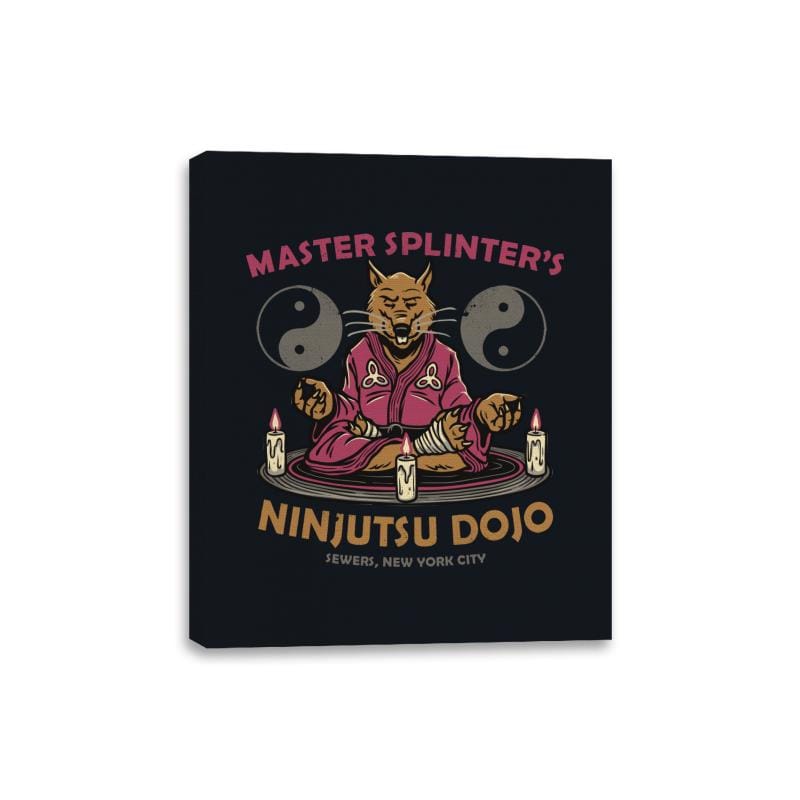 Ninjutsu Dojo - Canvas Wraps Canvas Wraps RIPT Apparel 8x10 / Black