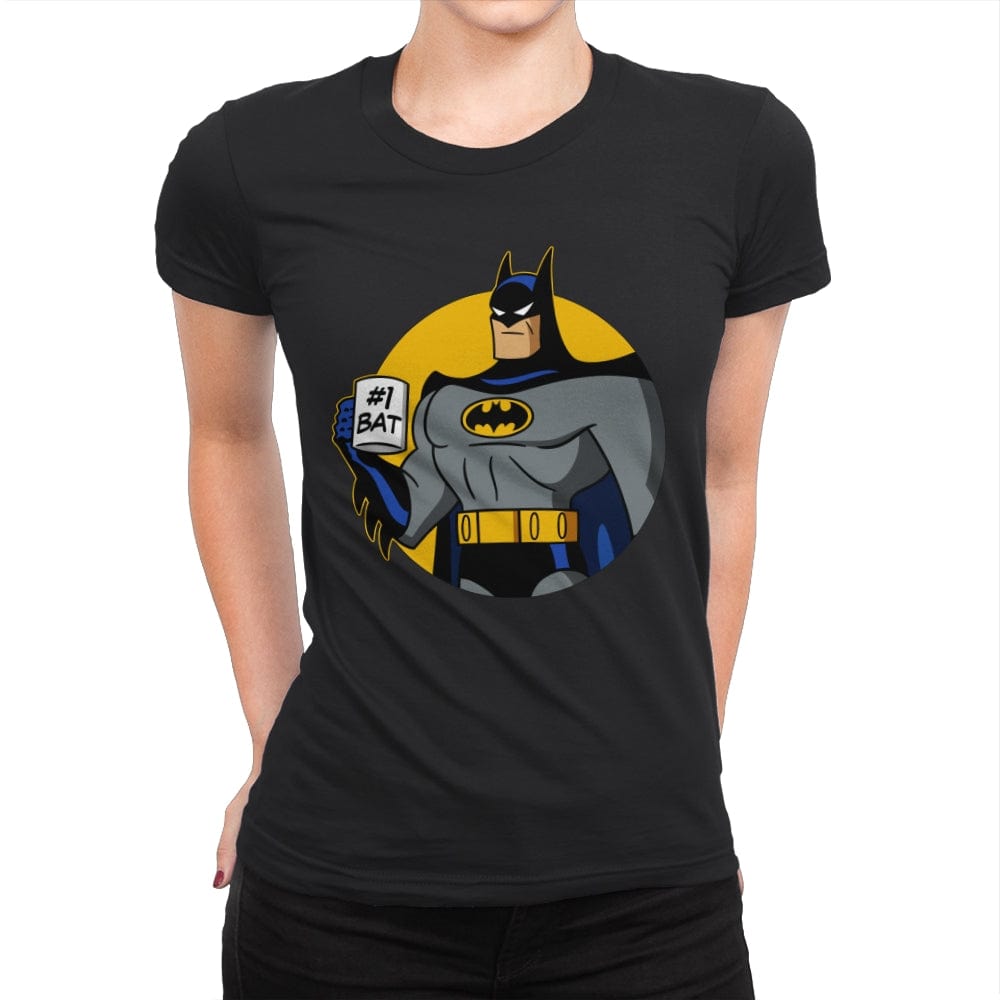 No.1 Bat - Womens Premium T-Shirts RIPT Apparel Small / Black