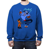 No Dragon - Crew Neck Sweatshirt Crew Neck Sweatshirt RIPT Apparel Small / Royal