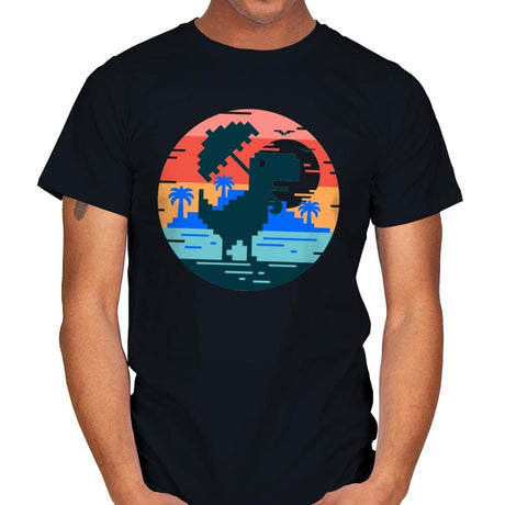 No Internet In Summer - Mens T-Shirts RIPT Apparel Small / Black