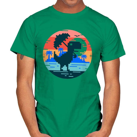 No Internet In Summer - Mens T-Shirts RIPT Apparel Small / Kelly