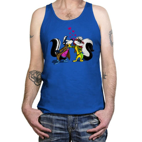 No Kissing - Tanktop Tanktop RIPT Apparel X-Small / True Royal