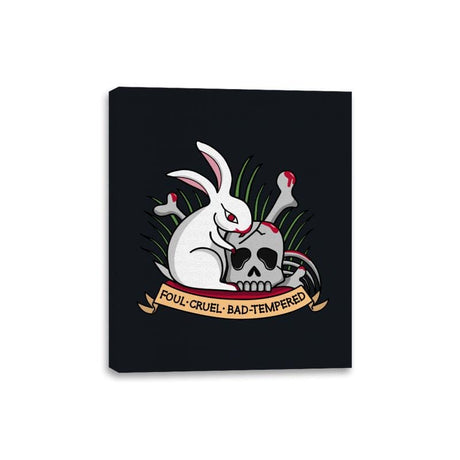 No Ordinary Rabbit - Canvas Wraps Canvas Wraps RIPT Apparel 8x10 / Black