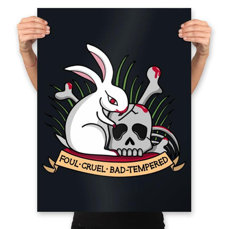 No Ordinary Rabbit - Prints Posters RIPT Apparel 18x24 / Black