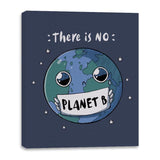 No Planet B - Canvas Wraps Canvas Wraps RIPT Apparel 16x20 / Navy