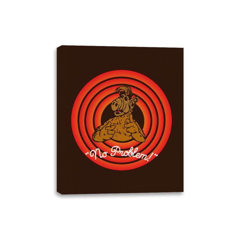 No Problem! - Canvas Wraps Canvas Wraps RIPT Apparel 8x10 / Brown