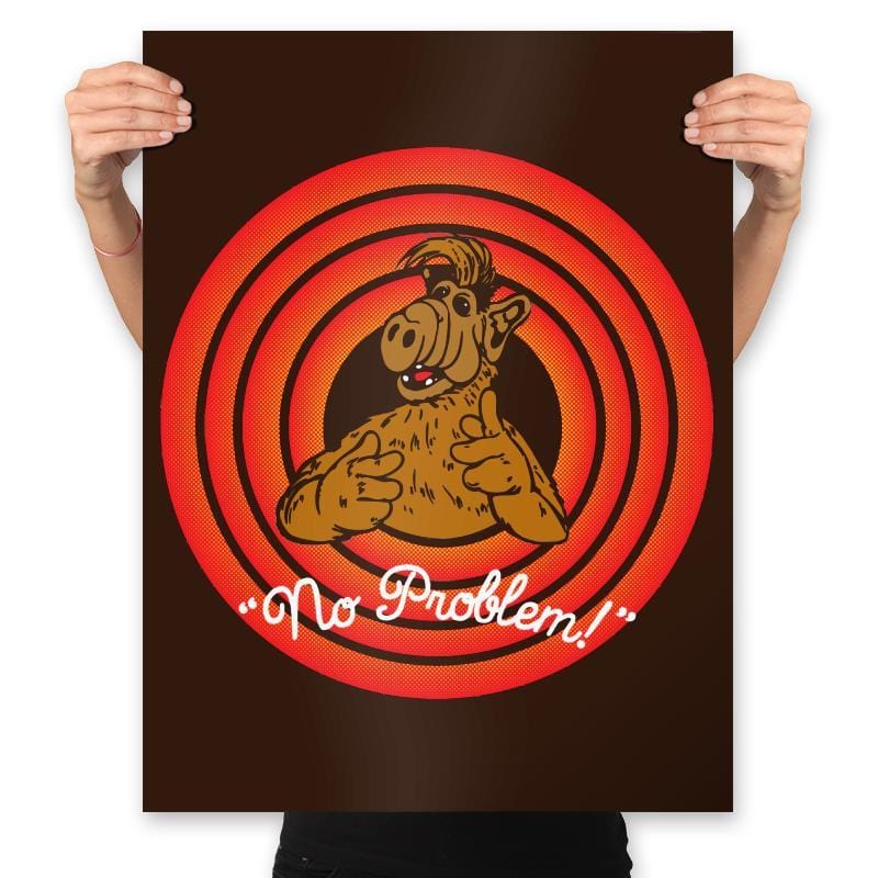 No Problem! - Prints Posters RIPT Apparel 18x24 / Brown