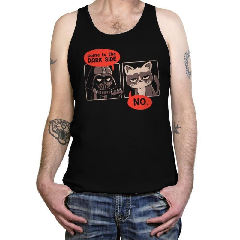 No Thanks - Tanktop Tanktop RIPT Apparel X-Small / Black