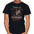 Nobody Can Kill My Vibe If Its Already Dead - Mens T-Shirts RIPT Apparel Small / Black