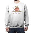 Nope. Not Today - Crew Neck Sweatshirt Crew Neck Sweatshirt RIPT Apparel Small / White