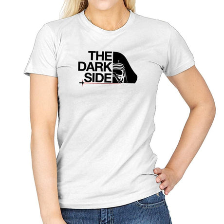 North of the Darker Side Exclusive - Womens T-Shirts RIPT Apparel Small / White