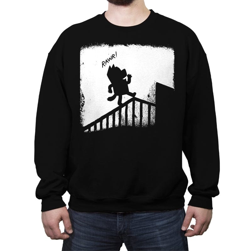 Nosferablu - Crew Neck Sweatshirt Crew Neck Sweatshirt RIPT Apparel Small / Black