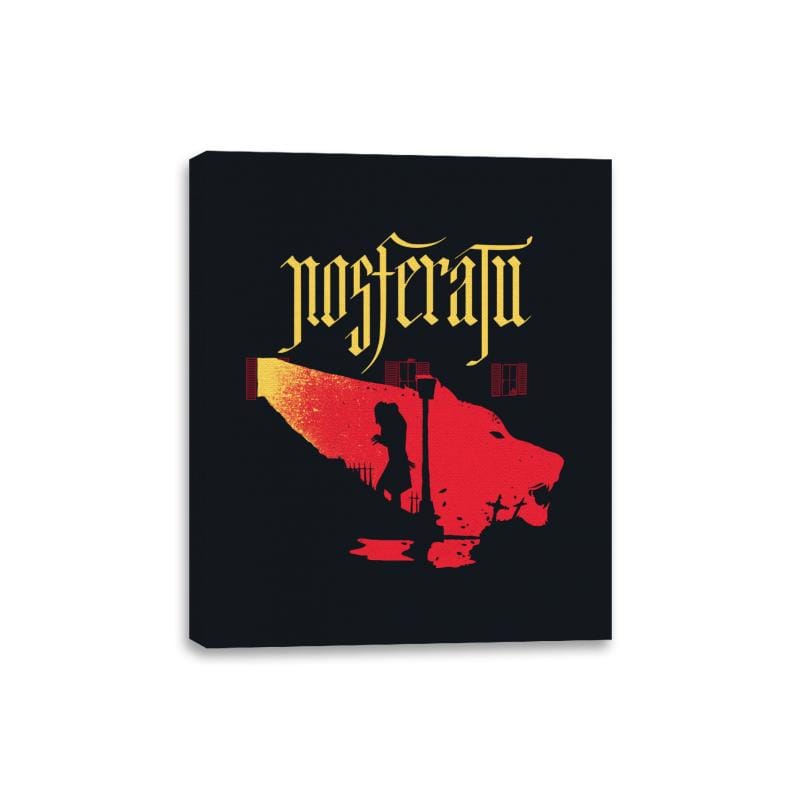 Nosferatu Exorcism - Canvas Wraps Canvas Wraps RIPT Apparel 8x10 / Black