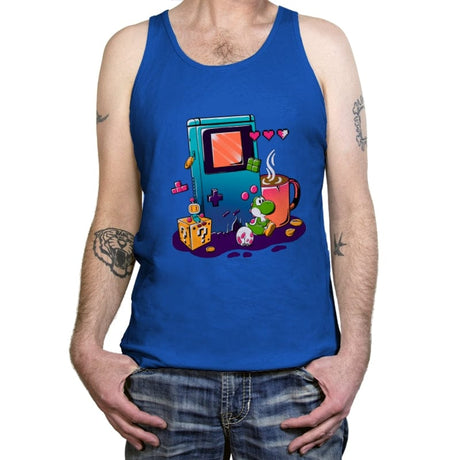 Nostalgic Games - Tanktop Tanktop RIPT Apparel X-Small / True Royal