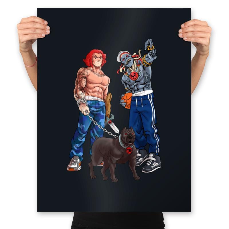 Nostalgic Hip Hop Culture - Prints Posters RIPT Apparel 18x24 / Black