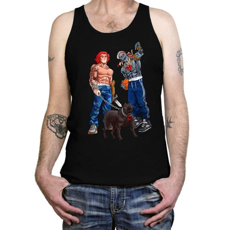 Nostalgic Hip Hop Culture - Tanktop Tanktop RIPT Apparel X-Small / Black