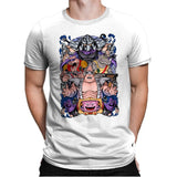 Nostalgic Villains - Mens Premium T-Shirts RIPT Apparel Small / White