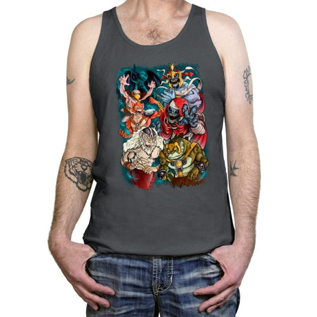 Nostalgic Villains - Tanktop Tanktop RIPT Apparel X-Small / Asphalt