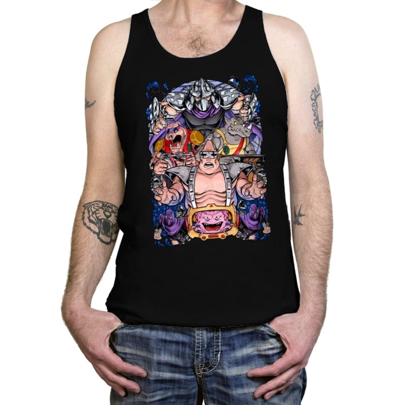 Nostalgic Villains - Tanktop Tanktop RIPT Apparel X-Small / Black