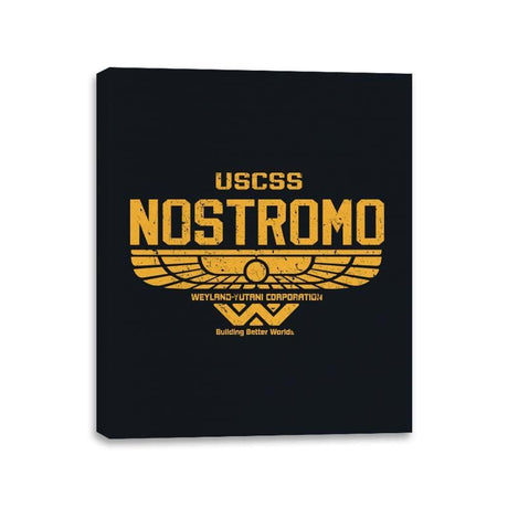 Nostromo - Canvas Wraps Canvas Wraps RIPT Apparel 11x14 / Black