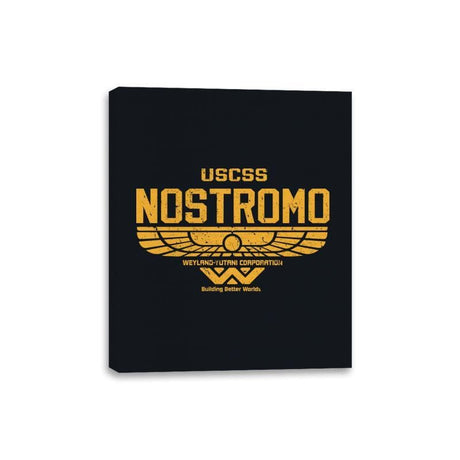 Nostromo - Canvas Wraps Canvas Wraps RIPT Apparel 8x10 / Black