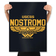 Nostromo - Prints Posters RIPT Apparel 18x24 / Black