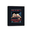 Not a Christmas Tshirt - Canvas Wraps Canvas Wraps RIPT Apparel 8x10 / Black