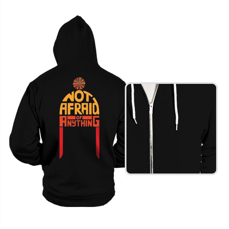 Not Afraid of Anything - Hoodies Hoodies RIPT Apparel Small / Black