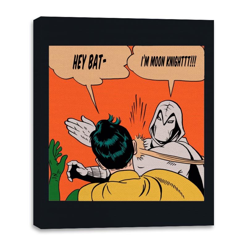 Not Batman... - Canvas Wraps Canvas Wraps RIPT Apparel 16x20 / Black