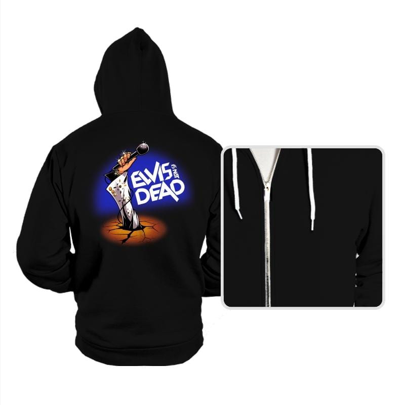 Not Dead - Hoodies Hoodies RIPT Apparel Small / Black