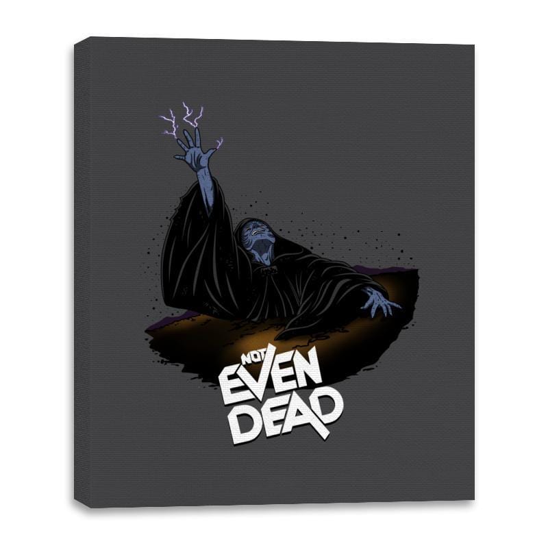 Not Even Dead - Canvas Wraps Canvas Wraps RIPT Apparel 16x20 / Charcoal