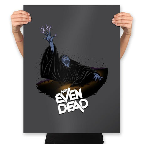 Not Even Dead - Prints Posters RIPT Apparel 18x24 / Charcoal