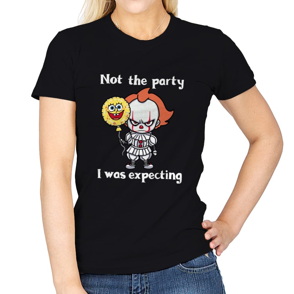 Not the Party I was Expecting - Womens T-Shirts RIPT Apparel Small / Black