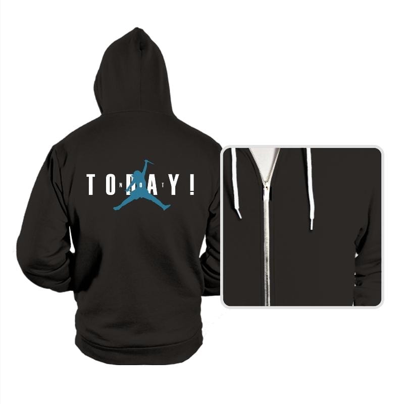 Not Today Blue Eyes - Hoodies Hoodies RIPT Apparel Small / Black