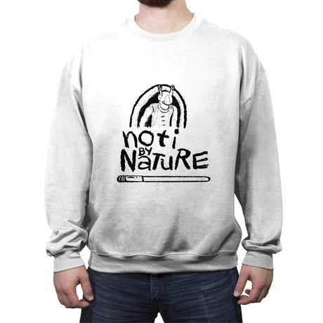 Noti by Nature - Crew Neck Sweatshirt Crew Neck Sweatshirt RIPT Apparel Small / White