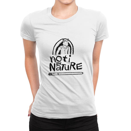 Noti by Nature - Womens Premium T-Shirts RIPT Apparel Small / White