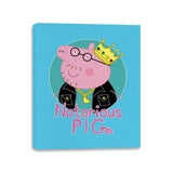 Notorious PIG - Canvas Wraps Canvas Wraps RIPT Apparel 11x14 / Aqua