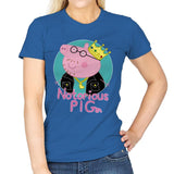 Notorious PIG - Womens T-Shirts RIPT Apparel Small / Royal