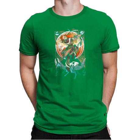 Nouveau Dawn Exclusive - Mens Premium T-Shirts RIPT Apparel Small / Kelly Green