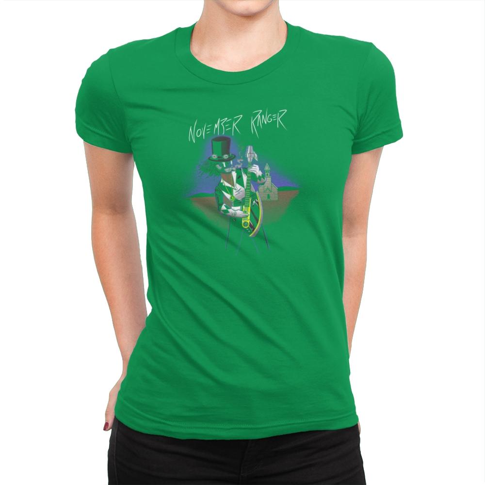 November Ranger Exclusive - Womens Premium T-Shirts RIPT Apparel Small / Kelly Green