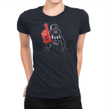 Number 1 Dad - Womens Premium T-Shirts RIPT Apparel Small / Midnight Navy