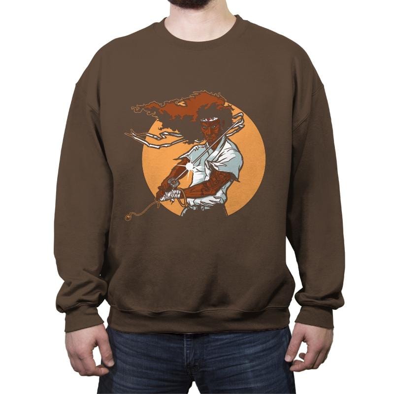 Number One - Crew Neck Sweatshirt Crew Neck Sweatshirt RIPT Apparel