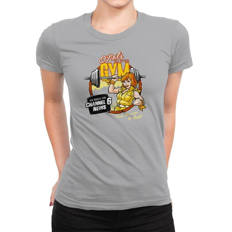 O'Neil's Self Defense Gym Exclusive - Womens Premium T-Shirts RIPT Apparel Small / Heather Grey